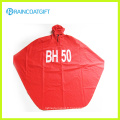 Poncho de pluie à capuche en PVC rouge adulte Rpy-062